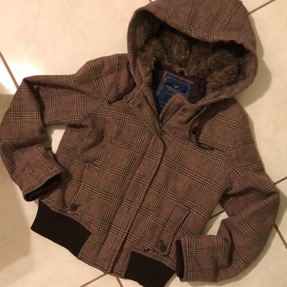 AEO Hooded Wool Coat ❄️